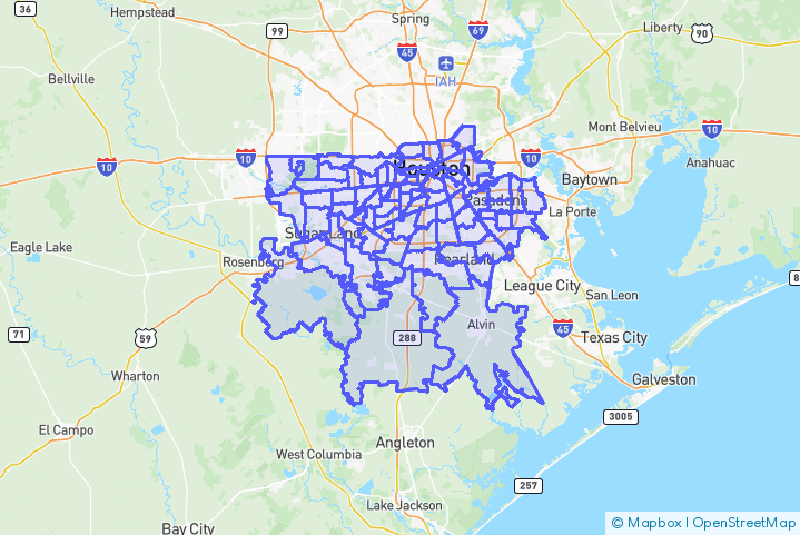Service Area Map