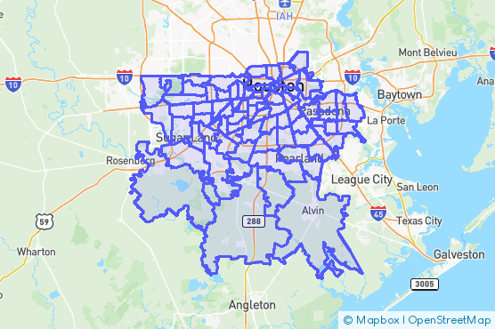 Service Area Map