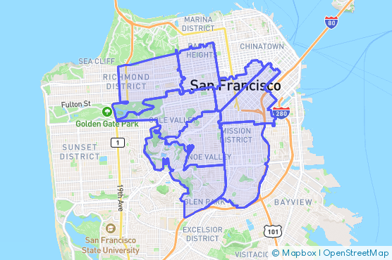 Service Area Map