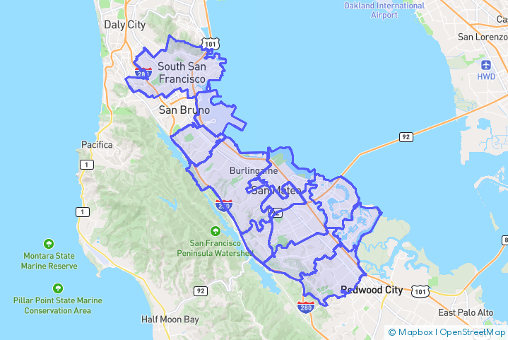 Service Area Map