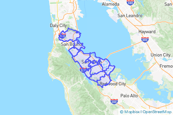 Service Area Map