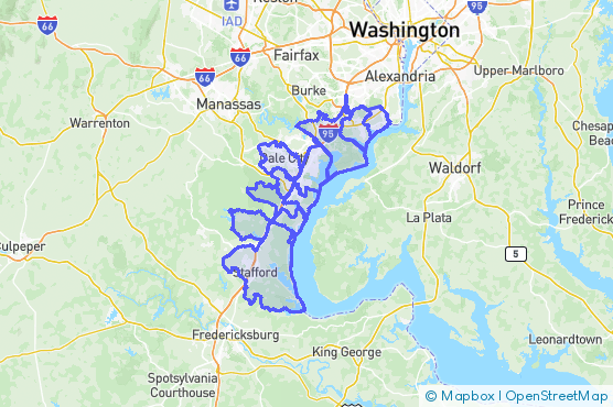 Service Area Map