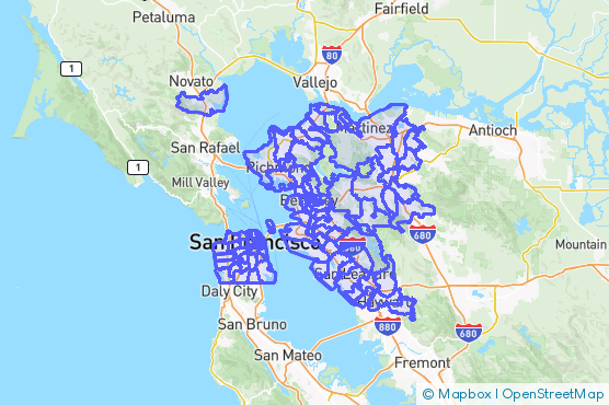 Service Area Map