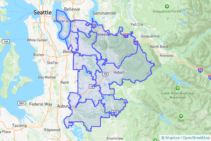 Service Area Map