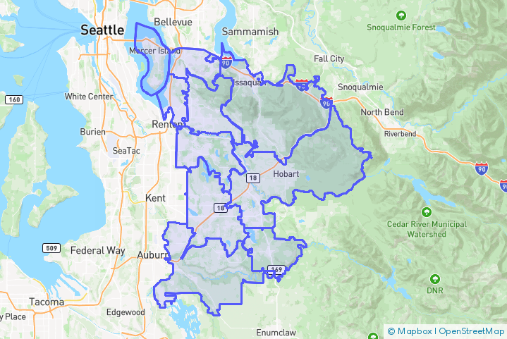 Service Area Map