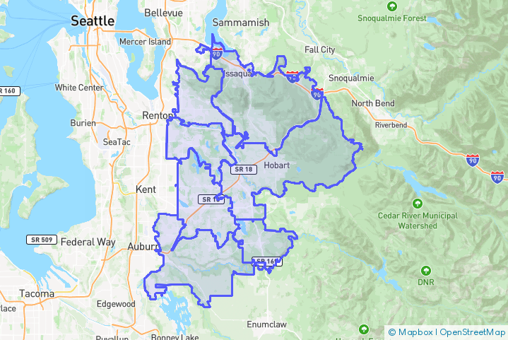 Service Area Map