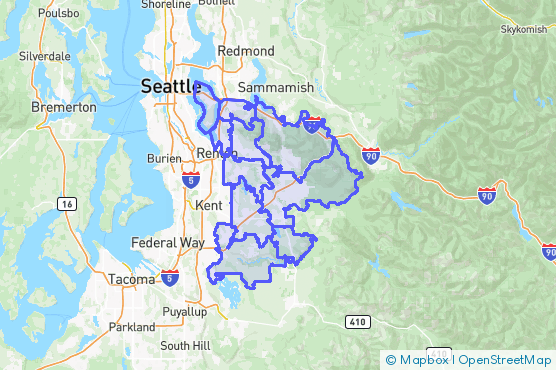 Service Area Map