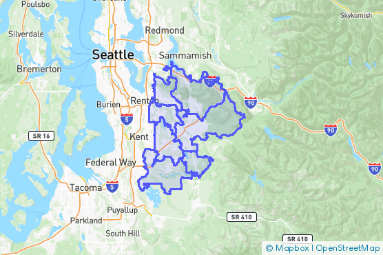 Service Area Map