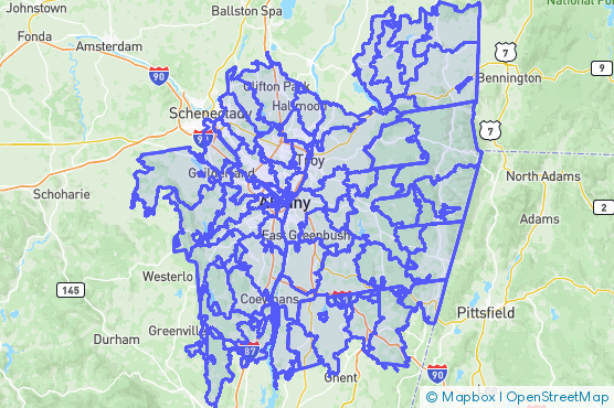 Service Area Map