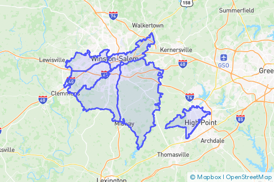 Service Area Map