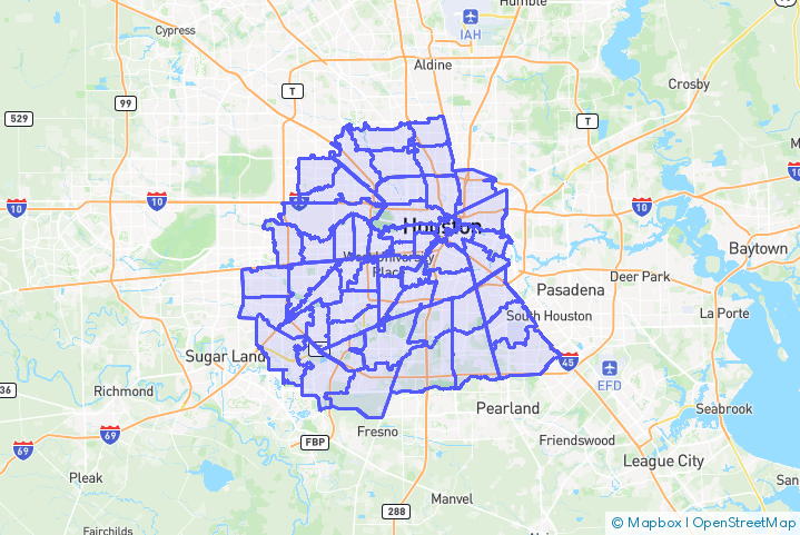 Service Area Map
