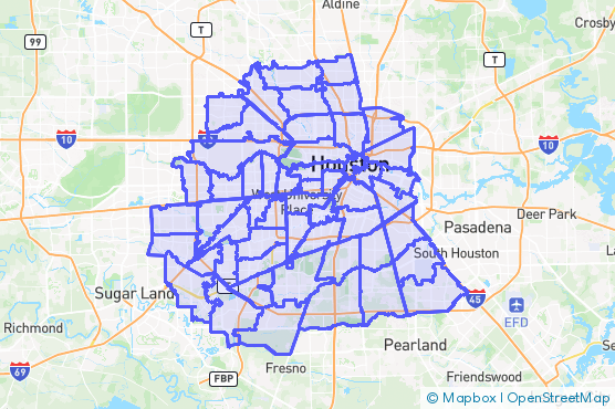 Service Area Map
