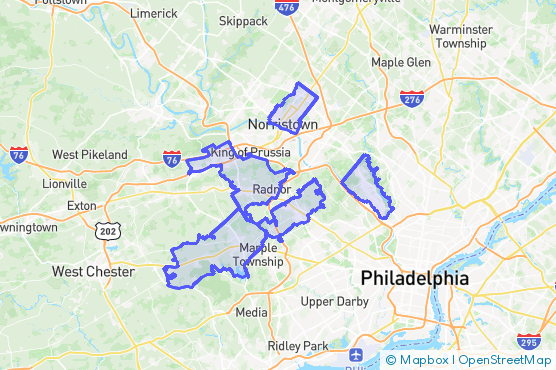 Service Area Map