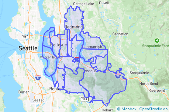 Service Area Map