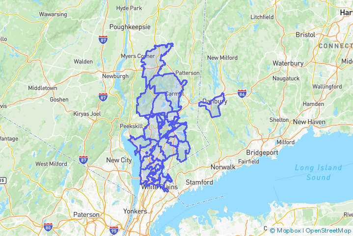 Service Area Map