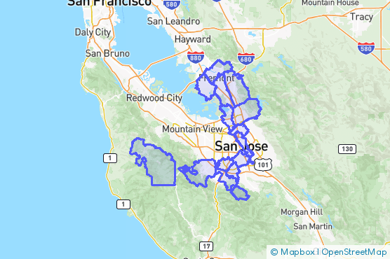 Service Area Map