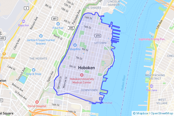 Service Area Map