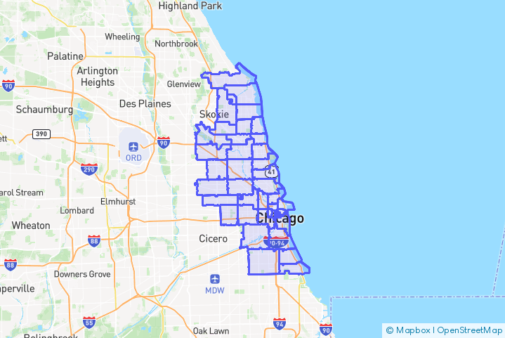 Service Area Map