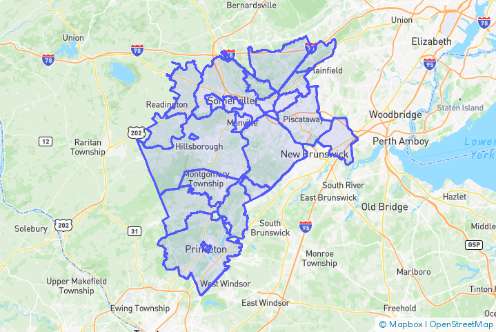 Service Area Map