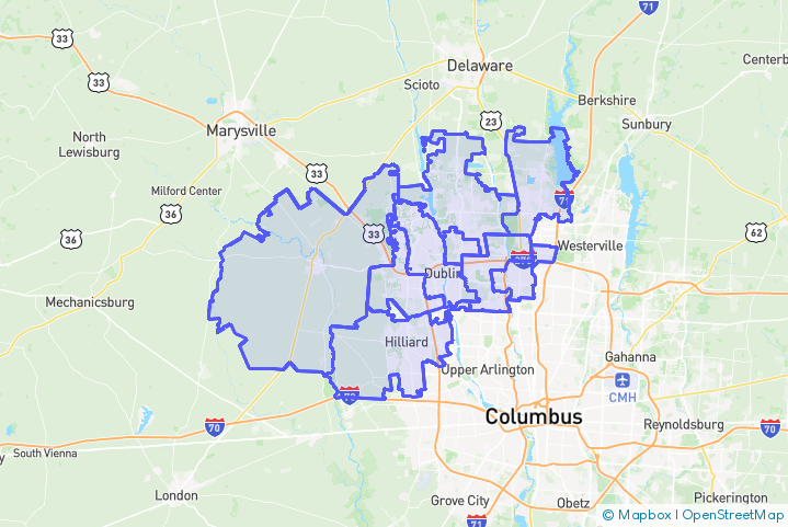 Service Area Map