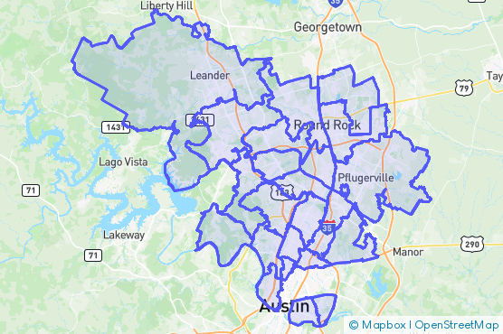 Service Area Map