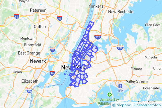 Service Area Map