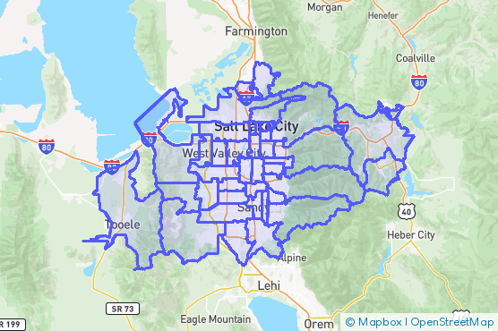 Service Area Map