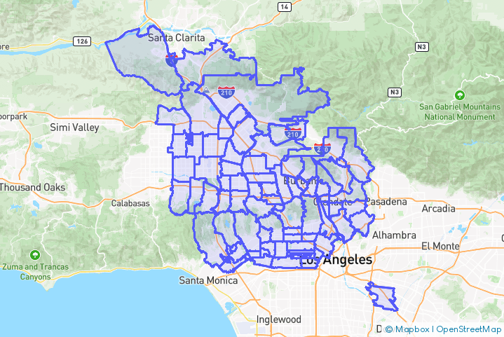 Service Area Map