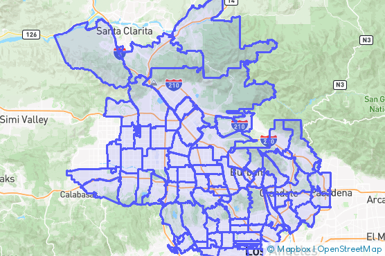 Service Area Map
