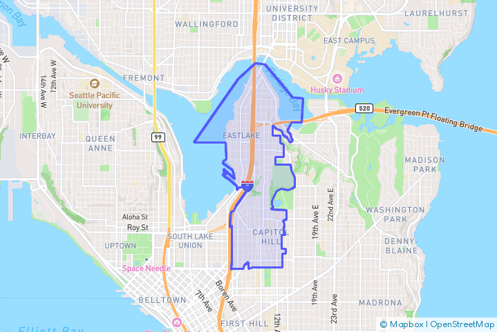 Service Area Map