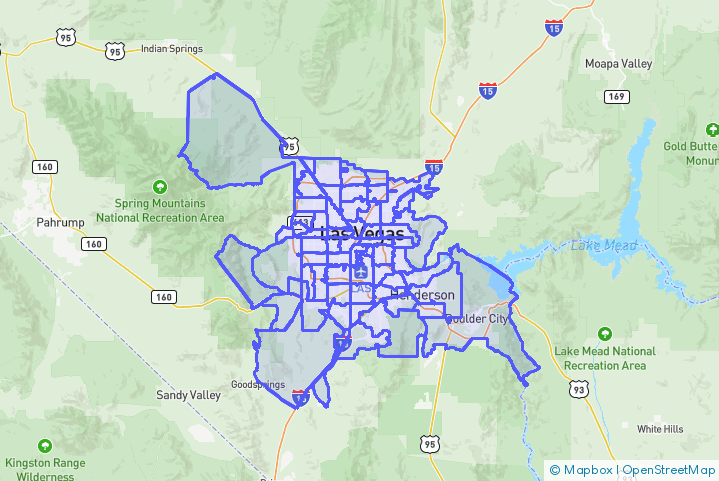 Service Area Map