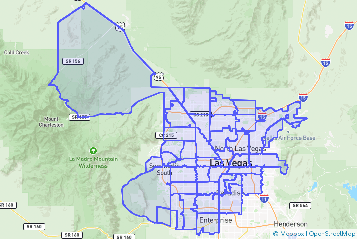 Service Area Map
