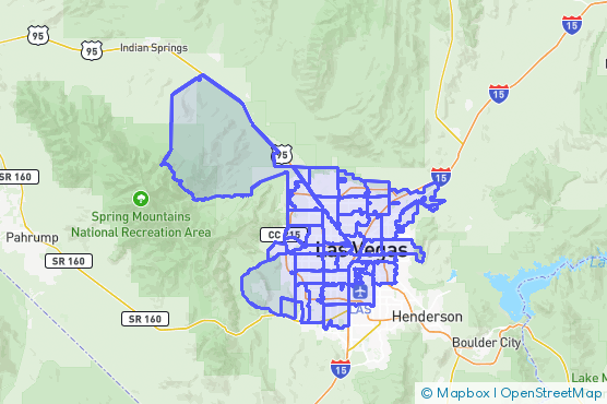 Service Area Map