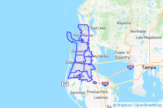 Service Area Map