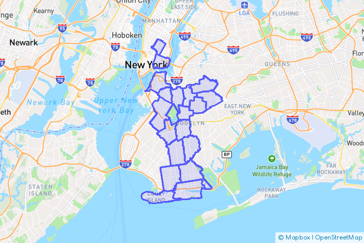 Service Area Map
