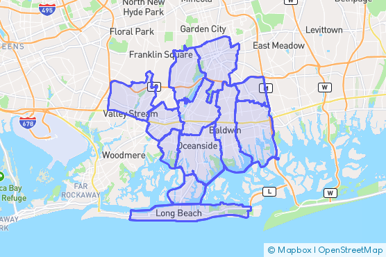 Service Area Map