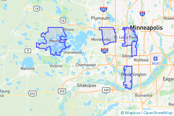 Service Area Map
