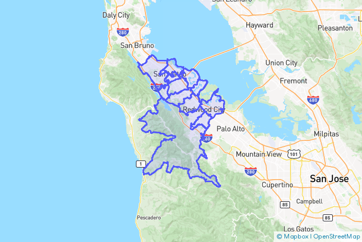 Service Area Map