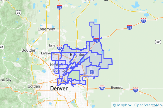 Service Area Map