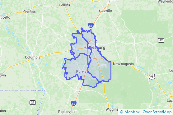 Service Area Map