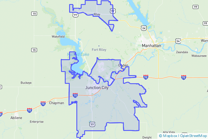 Service Area Map