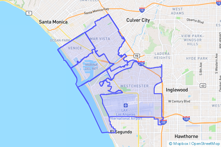 Service Area Map