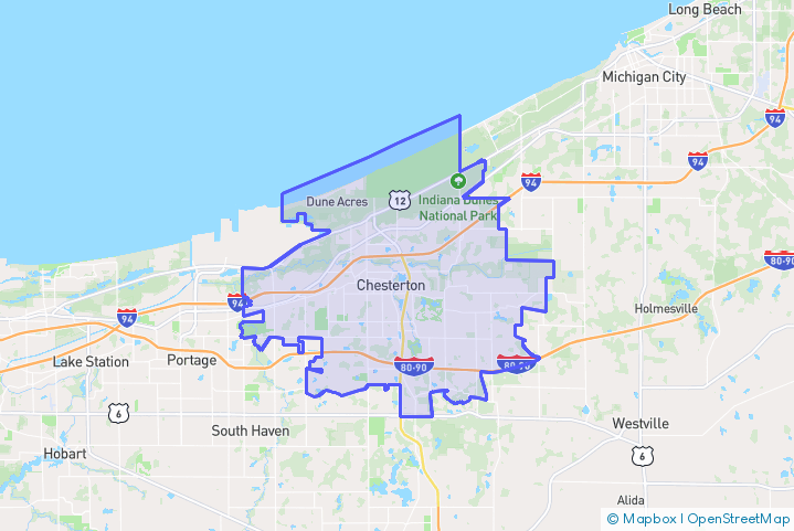 Service Area Map