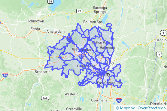 Service Area Map