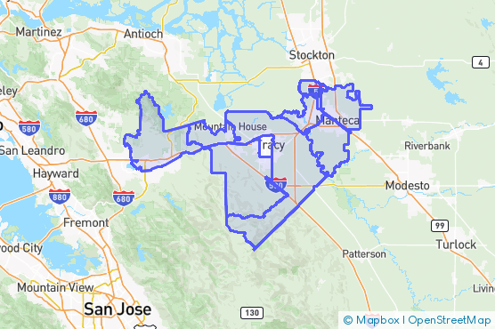 Service Area Map
