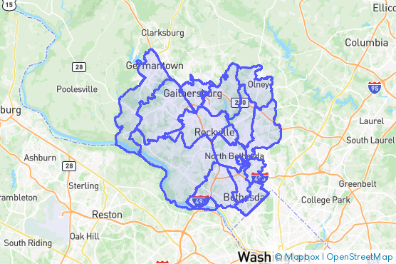 Service Area Map
