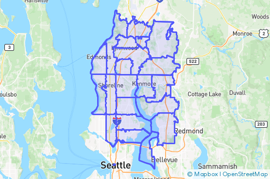 Service Area Map