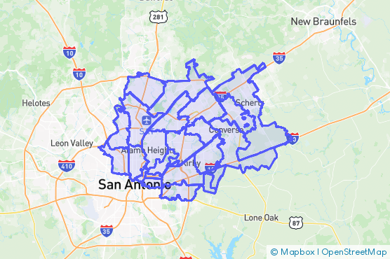 Service Area Map
