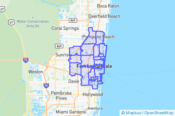 Service Area Map