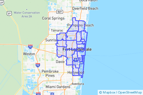 Service Area Map